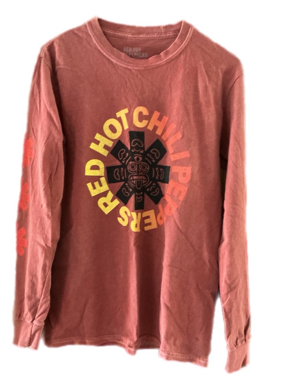 Red Hot Chili Peppers rust  Graphic Long Sleeve Tee - Picture 3 of 9